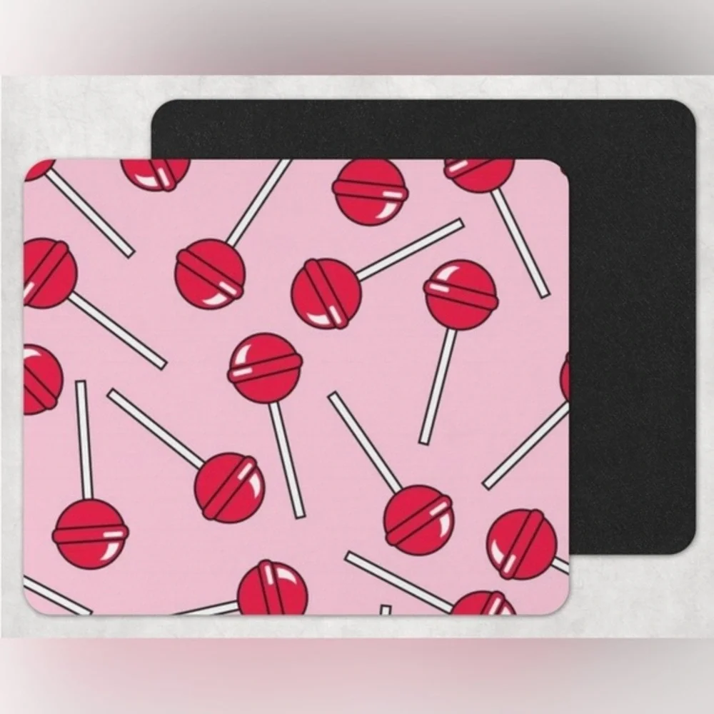 PINK Lollipop Mouse Pad